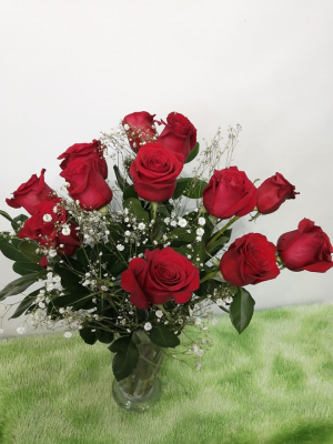 1 a red roses delight premium, deluxe