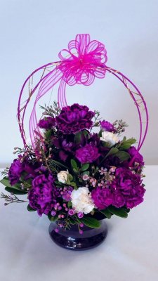 1 bouquet purple passion