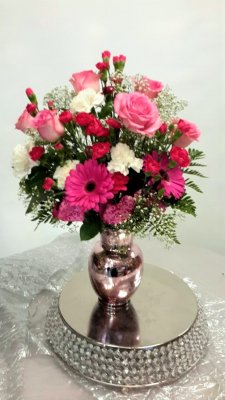 0 a Flowers, pinks for you